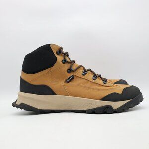 Timberland Lincoln Men's Size 13 Peak Waterproof Wheat Black Hiking Boots